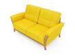 Sofa over white