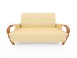 Sofa over white