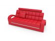 Sofa over white