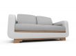 Sofa over white
