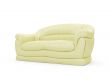 Sofa over white