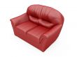 Couch over white