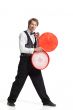 Juggler with his properties