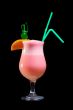 Pink cocktail
