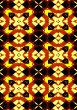 Glass mosaic pattern