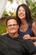 Attractive Hispanic and Caucasian Couple