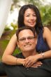 Attractive Hispanic and Caucasian Couple