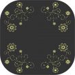 Floral pattern on background