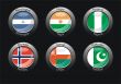 Flag icon set