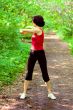 sporty woman