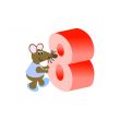 Mouse with Number