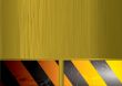 metal space door gold