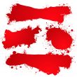 ink splat blood blank