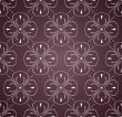 Seamless ornamental pattern on violet background