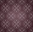 Seamless ornamental pattern on violet background