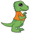 Baby Tyrannosaurus Rex Dinosaur
