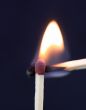 lit matches