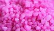 pink crystals background