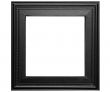 Rustic black photo frame