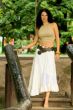 woman standing in the park
