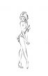 Pretty woman sketch