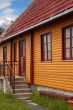 Restored wooden house