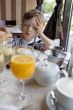 boy in cafe
