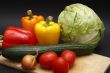 vegetables on chopping board