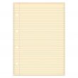 aged lined paper
