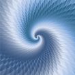 blue abstract spirals