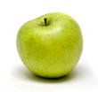 Green apple isolated