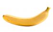 Yellow ripe banana isolated