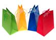 Shopping bags isolated