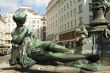 Statues infront of buildings in Vienna