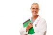 Friendly Female Blonde Doctor