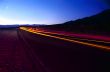 busy road at dusk and night exposure