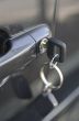 Car Keys Hanging From Car Door