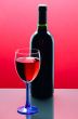 red wine glass
