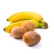 fresh kiwi and banana