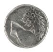 Lion on Ancient Greek Half Drachm 350 BC