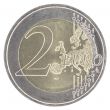 Uncirculated 2 Euro new map