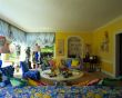 colorful living room