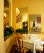 bright dining area