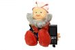 gnome with mobile phone