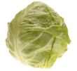 fresh cabbage. isolated with clippind path