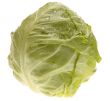 fresh cabbage. isolated with clippind path