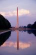 Washington Monument at dusk