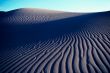 sand dunes. Panorama view