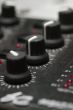 Control Dials on Sound Equipment