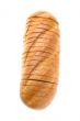 white bread on white background